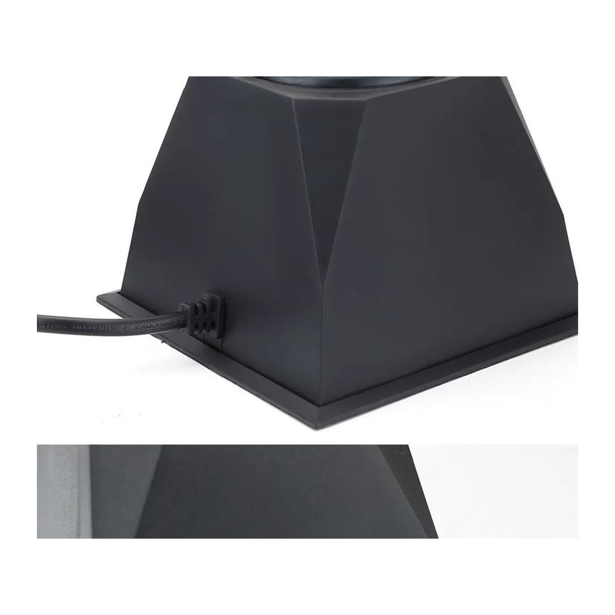 Azaris Magic Ball Plasma Lampe aus Glas in Schwarz, Kugelleuchte 62 cm - Bild 4