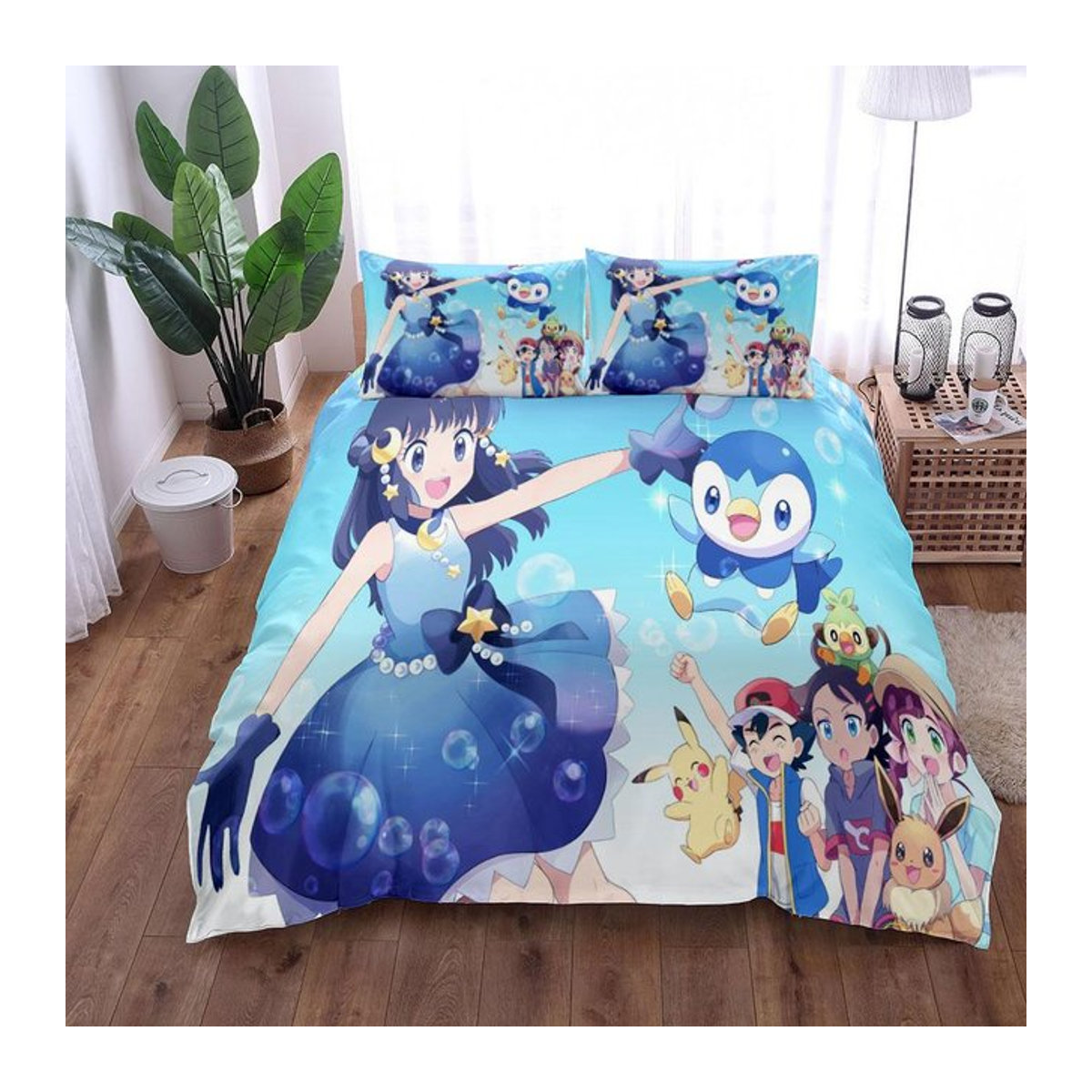 Azur Lane Bettwäsche-Set mit Reißverschluss, B/B: 135 x 200 cm - Bild 1
