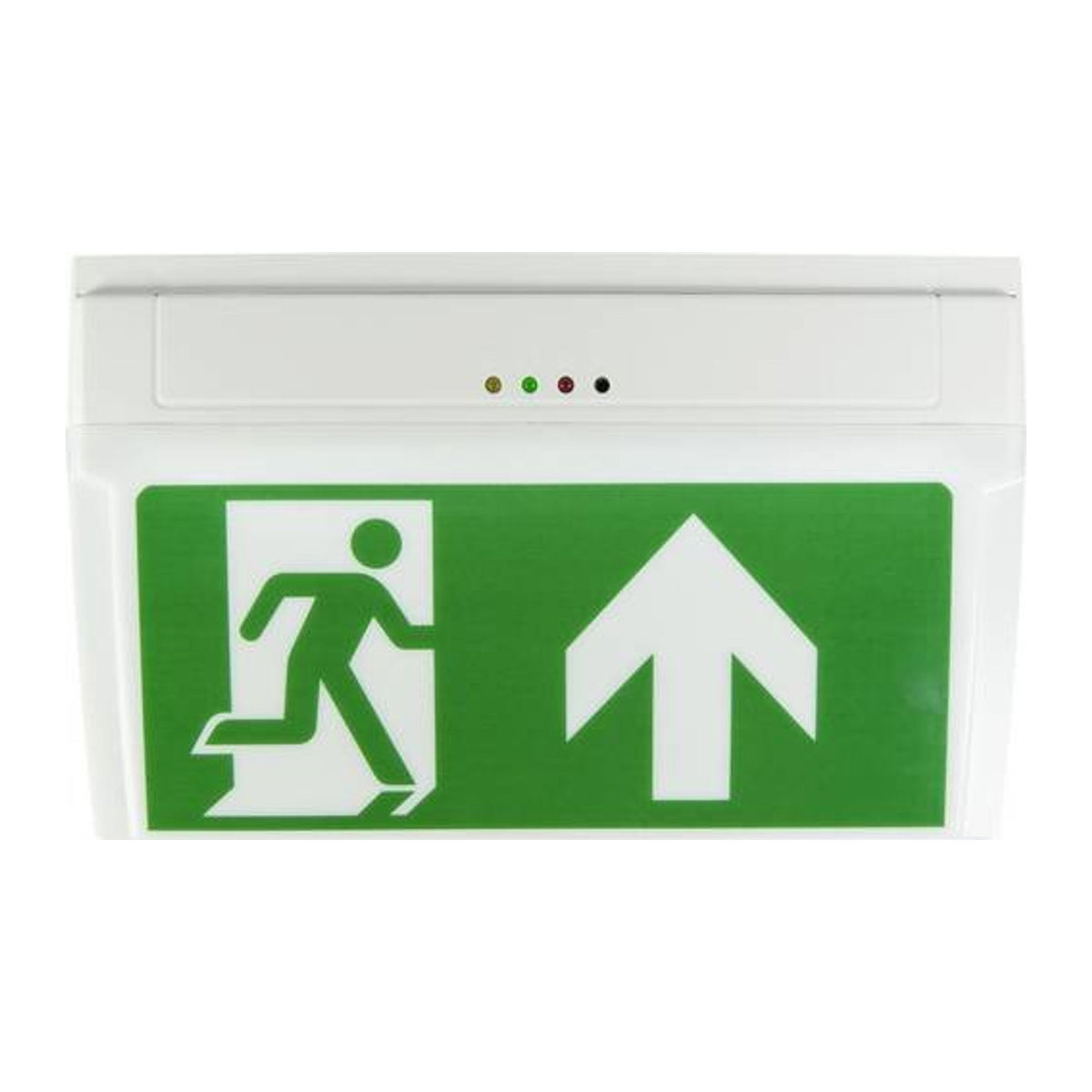 B-SAFETY E-LUX STANDARD LED Fluchtweg-Notbeleuchtung mit 3h Akku für Wand- oder Deckenmontage in Weiß aus Polycarbonat - Bild 1