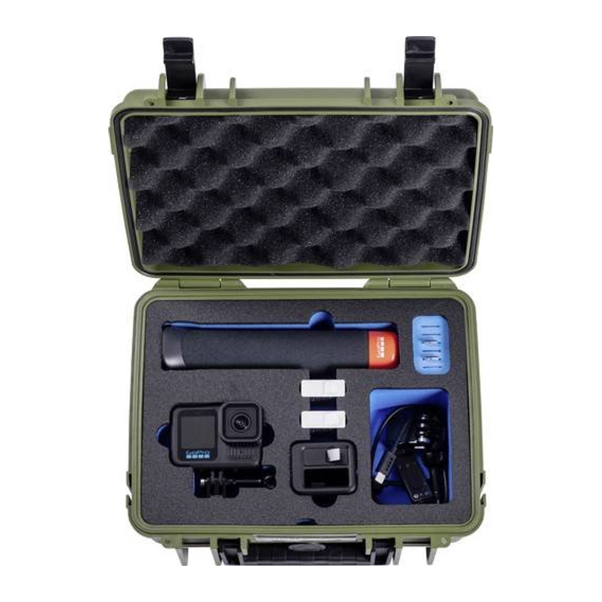 B & W International PP.66.BG.GoPro13 Transportkoffer Bronze-Grün 6,6l - Bild 1