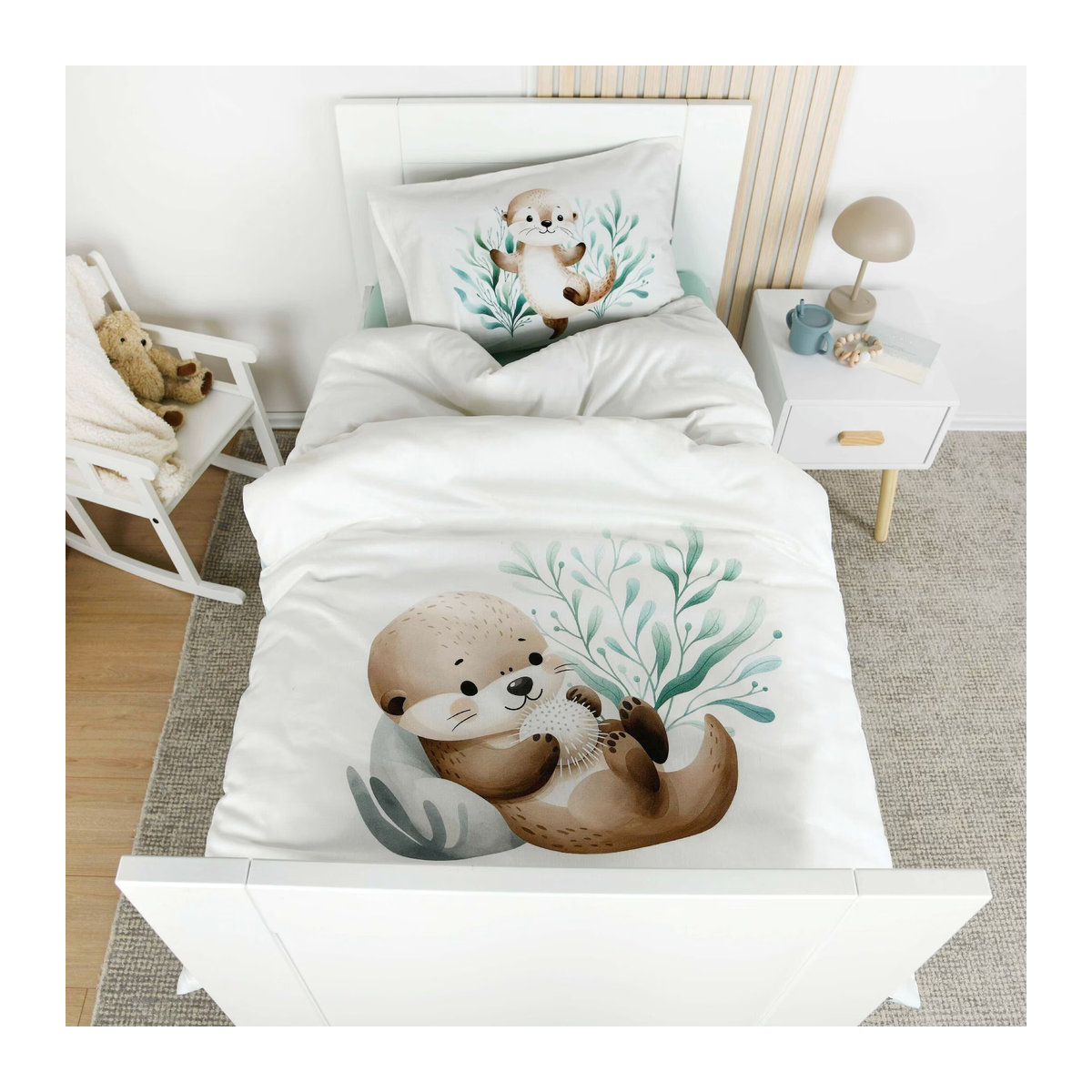 Baby Best Renforcé Wende-Bettwäsche in Weiß und Mehrfarbig, B/H: 40 x 60 cm und 100 x 135 cm - Bild 2