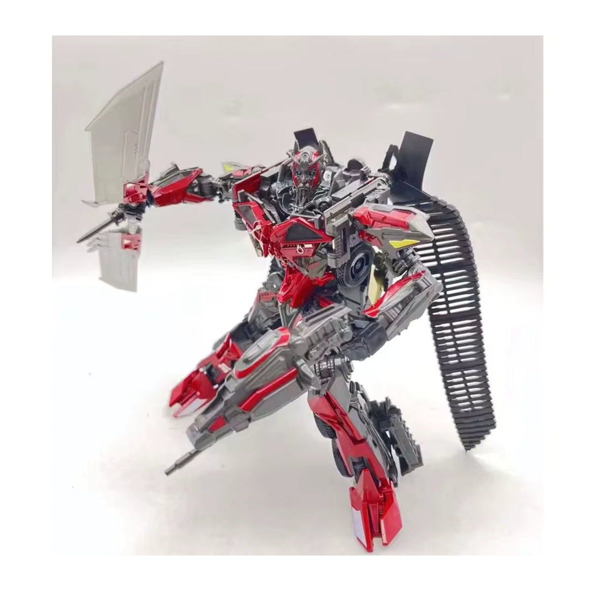 BAIWEI Transformation TW-1024 Sentinel TW1024 KO SS Filmroboter Actionfigur in Rot - Bild 3