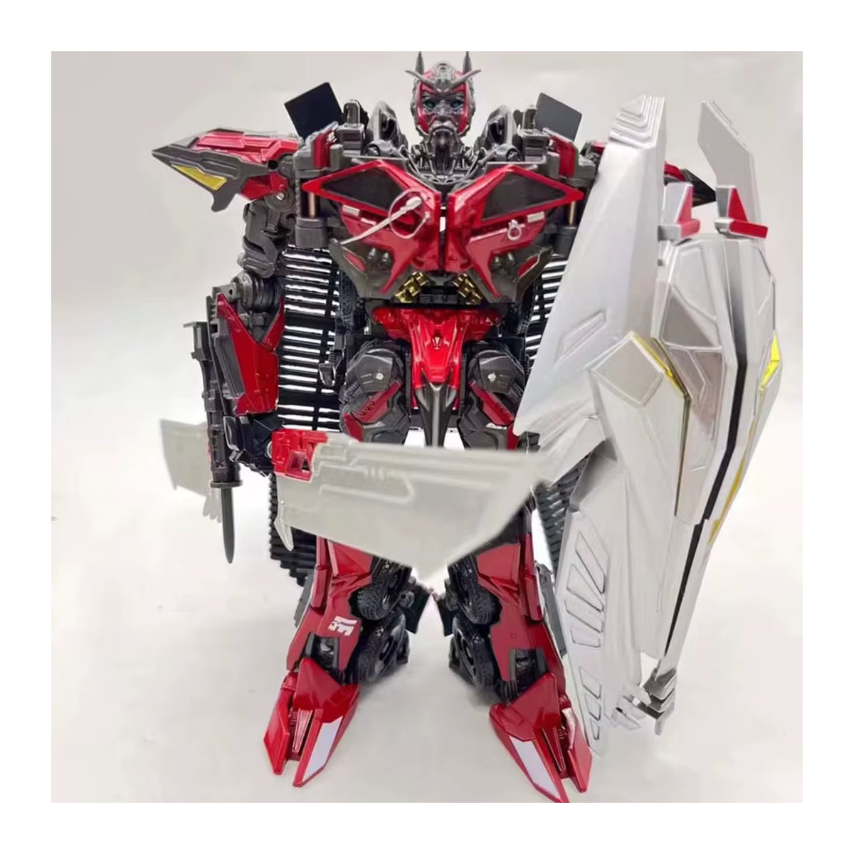 BAIWEI Transformation TW-1024 Sentinel TW1024 KO SS Filmroboter Actionfigur in Rot - Bild 4