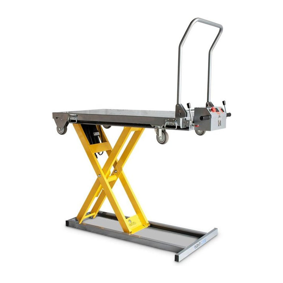 BAMATO elektrischer Hubtisch BHT-220E in Gelb - Bild 1