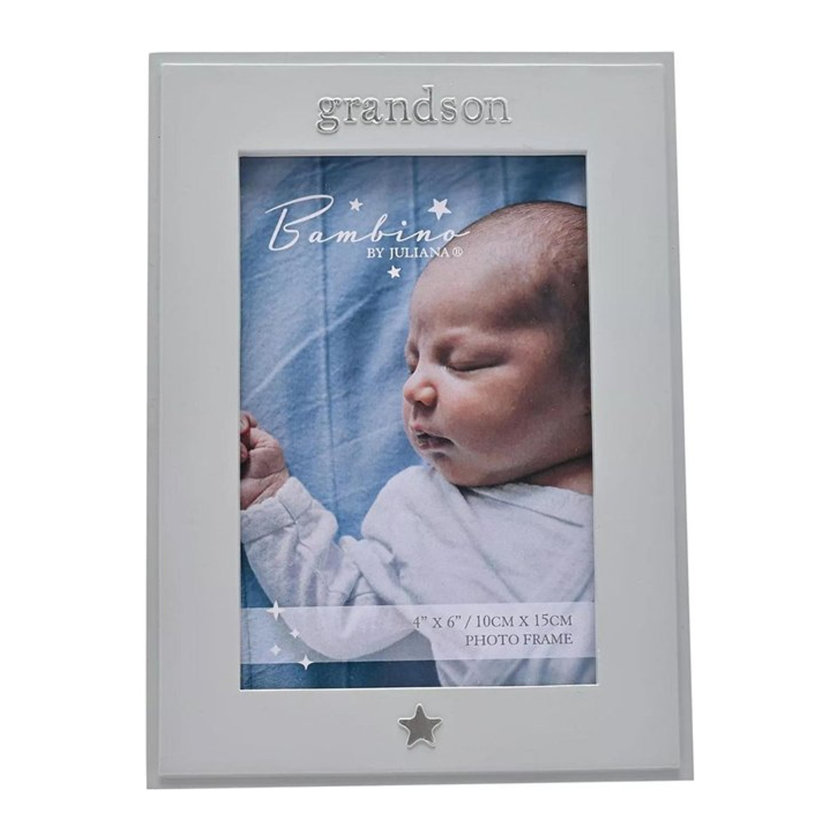 Bambino Enkel Harz Fotorahmen Blau, Rechteckig, für 10 x 15 cm - Bild 1