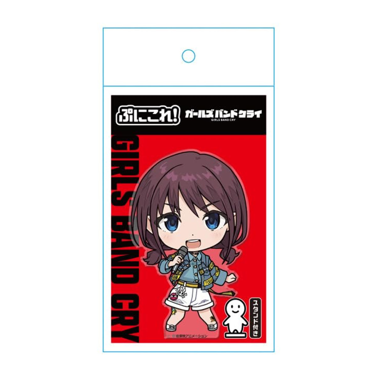 Band Puni Acrylfigur Iseri Nina aus Girls Cry Colle! mit Standfuß - Bild 2