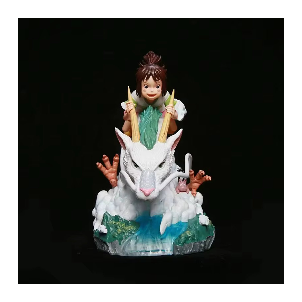 Bandai Anime Figur Ogino Chihiro und Nigihayami Kohakunushi aus PVC in Multicolor - Bild 2