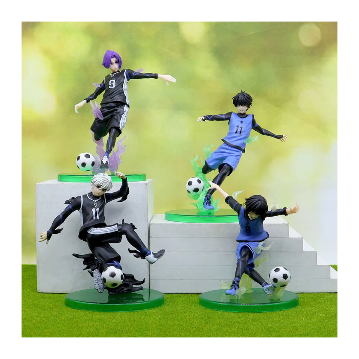 Bandai Anime-Figur Rei Wang Nagi Chengshiro handgefertigtes PVC-Modell - Bild 2