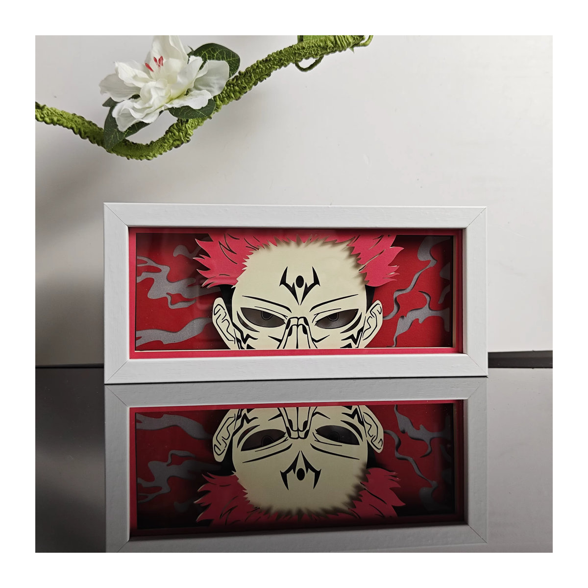 Bandai Anime Serie Papier-Cut Nachtlicht mit Fernbedienung und sieben Farbwechseln zur Cartoon Dekoration für dein Zimmer - Bild 2