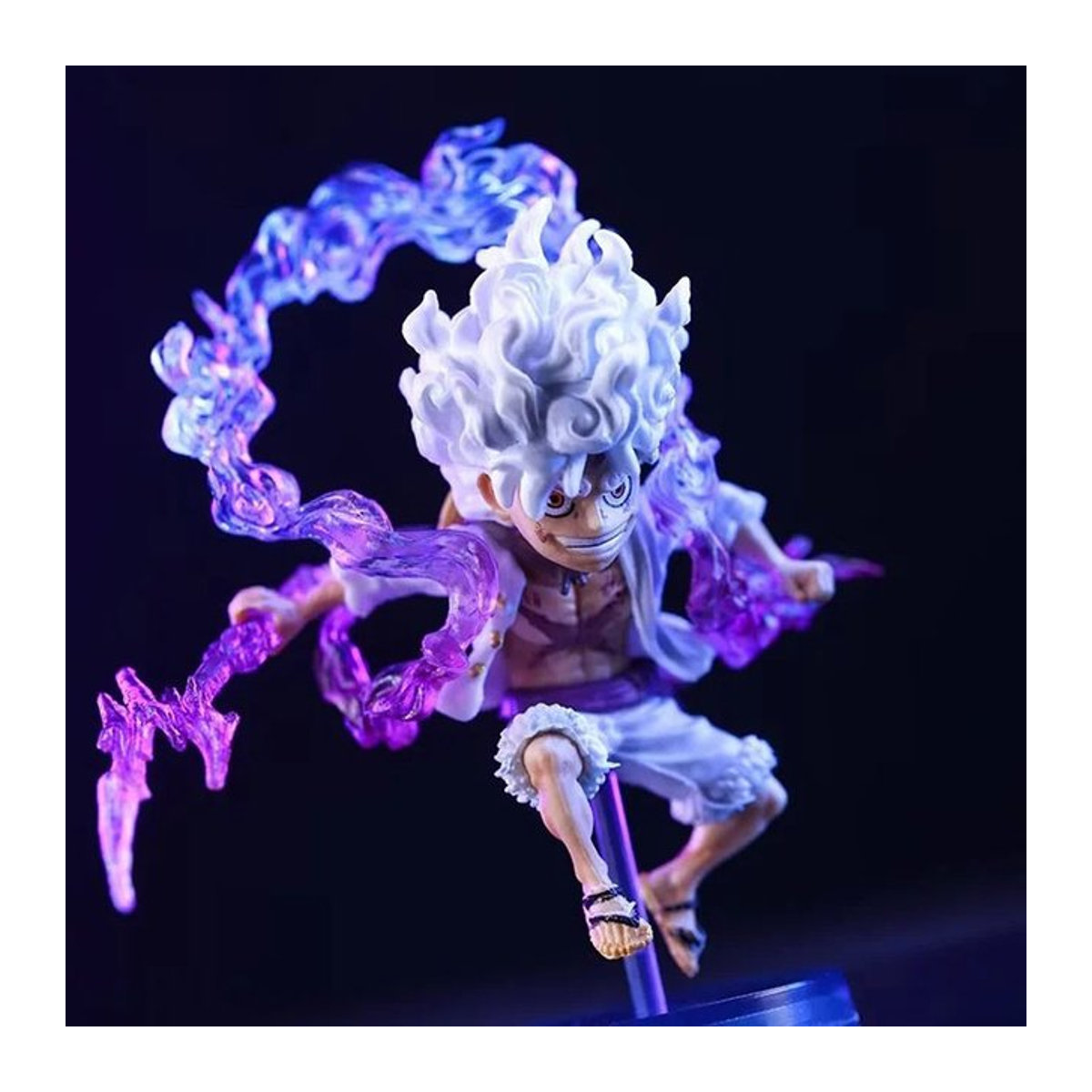 Bandai Anime-Statue Mini-Luffy Gear 5 Sonnengöttin Actionfigur aus PVC für Kinder - Bild 1