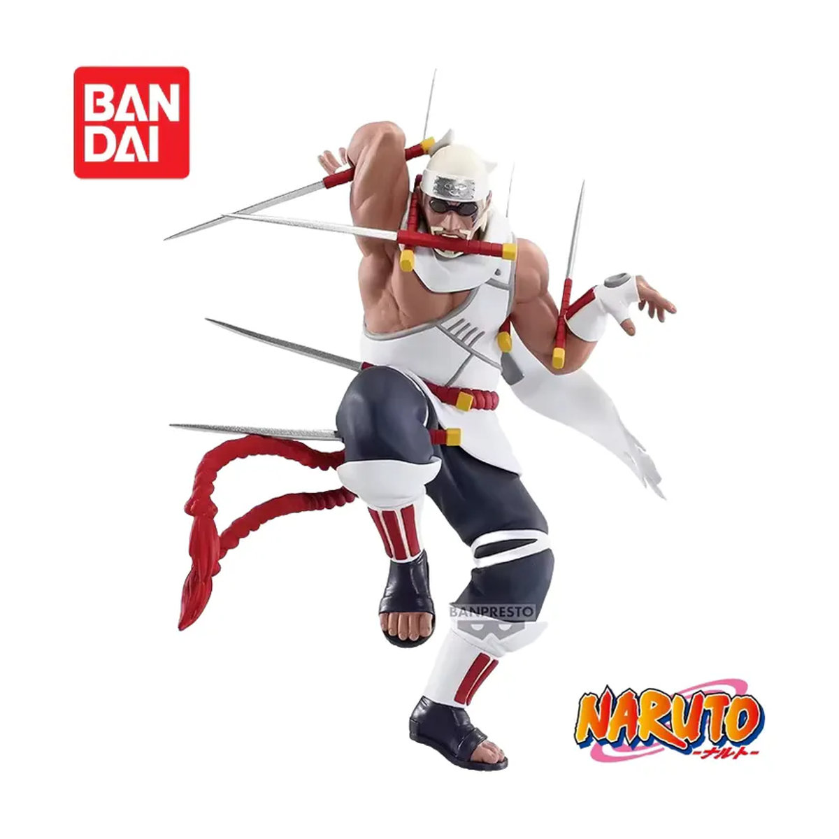 Bandai Banpresto Vibration Stars Naruto Shippuden Killer Bee Anime Figur in Mehrfarbig - Bild 1