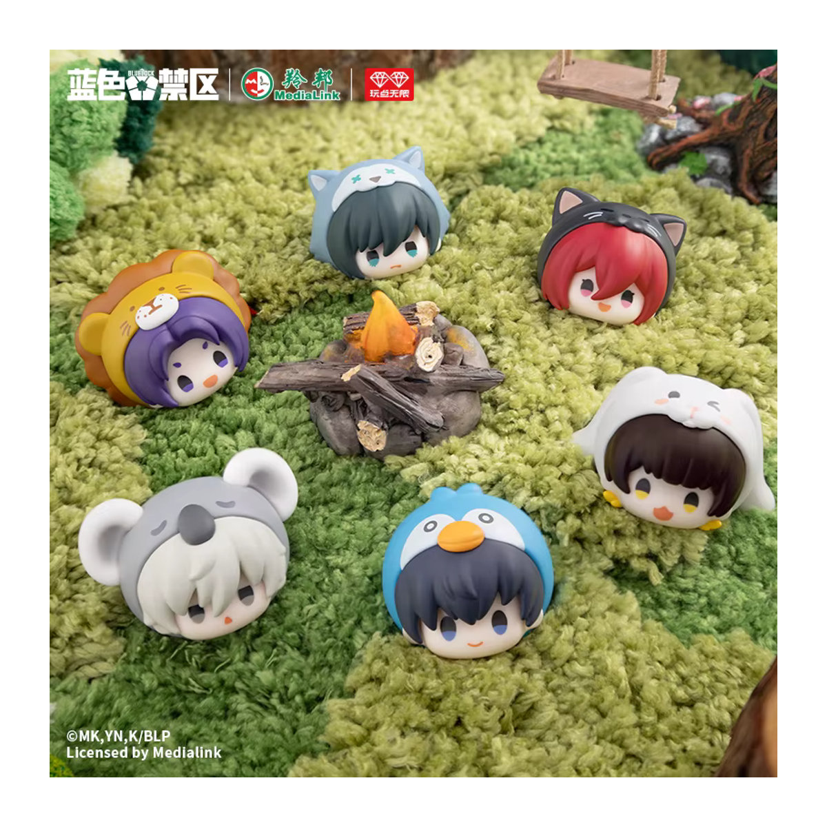 Bandai Blue Lock Animal Series Stapelspiel Band 1 Blindbox Multicolor - Bild 2