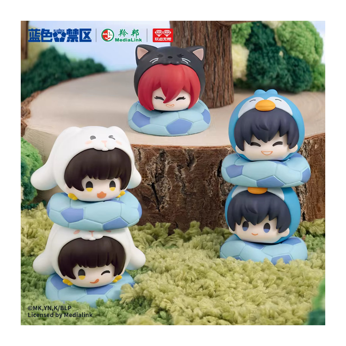 Bandai Blue Lock Animal Series Stapelspiel Band 1 Blindbox Multicolor - Bild 3