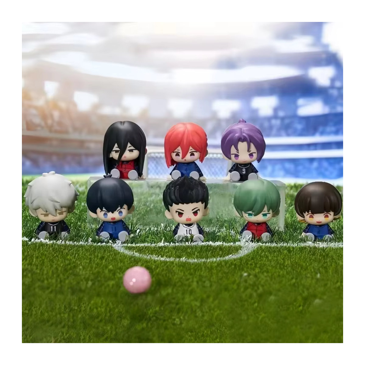 Bandai Blue Lock Sitting Serie Blind Box Anime Figuren Kiyomizu Ichi Ito Shin - Bild 2
