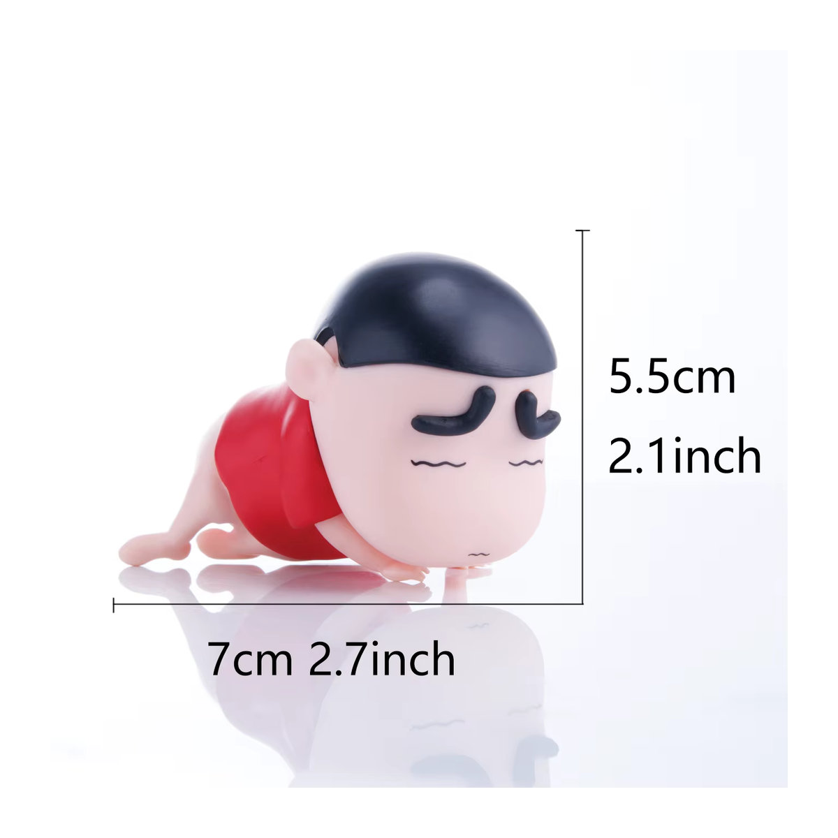Bandai Crayon Shin-chan Anime-Figur mehrfarbig - Bild 3