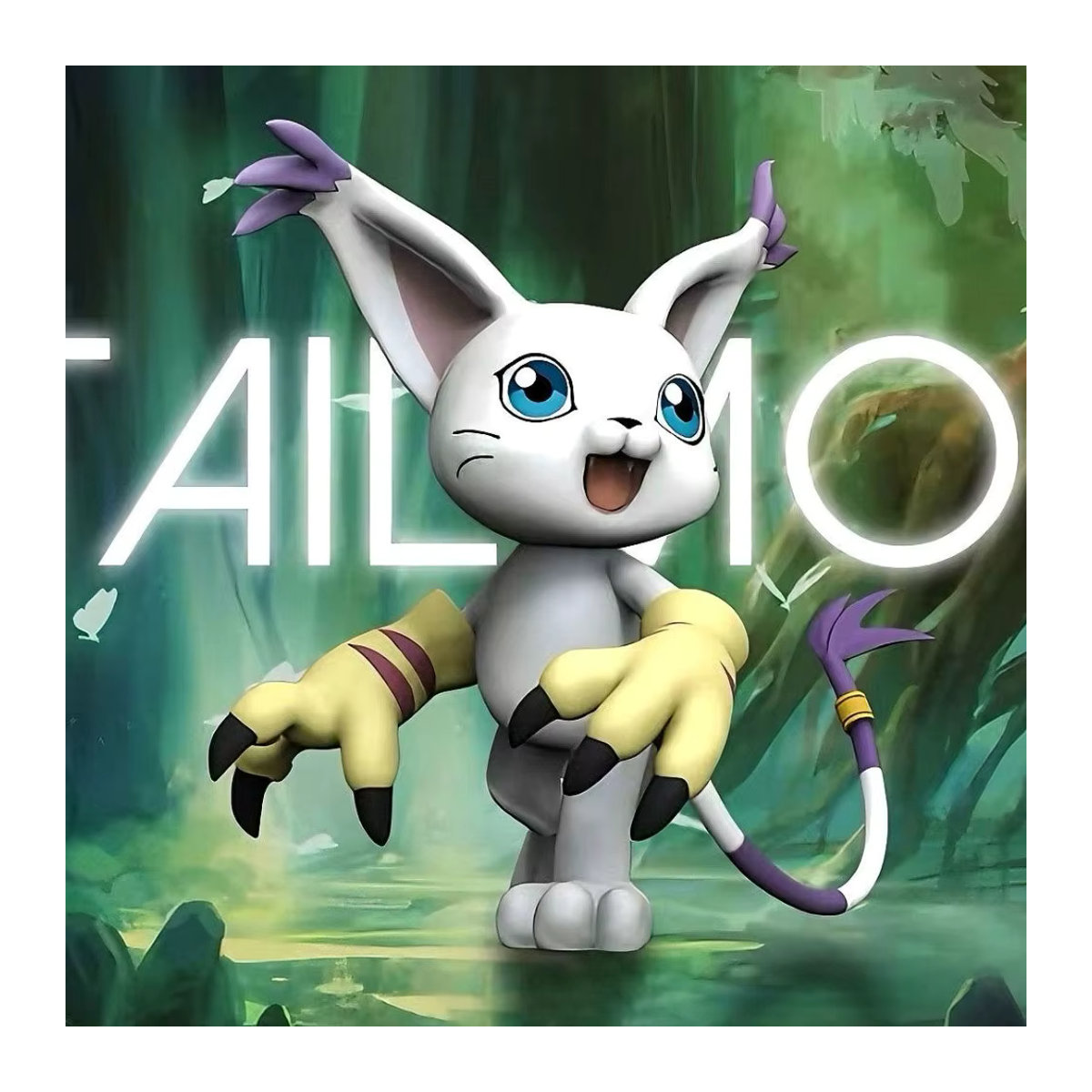 Bandai Digimon Abenteuer Anime Figur Wizarmon und Tailmon aus PVC in Multicolor, Höhe: 11,5 cm - Bild 3
