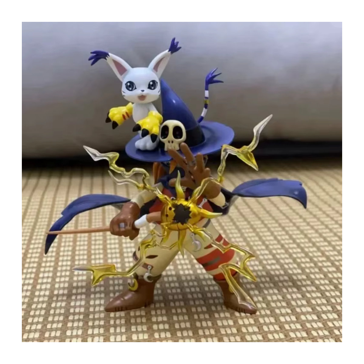 Bandai Digimon Abenteuer Anime Figur Wizarmon und Tailmon aus PVC in Multicolor, Höhe: 11,5 cm - Bild 4