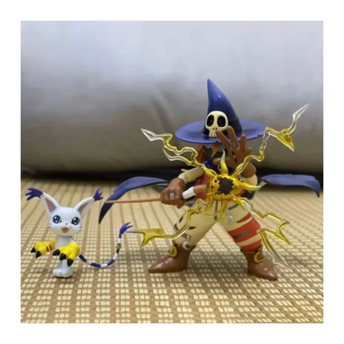 Bandai Digimon Abenteuer Anime Figur Wizarmon und Tailmon aus PVC in Multicolor, Höhe: 11,5 cm - Bild 5