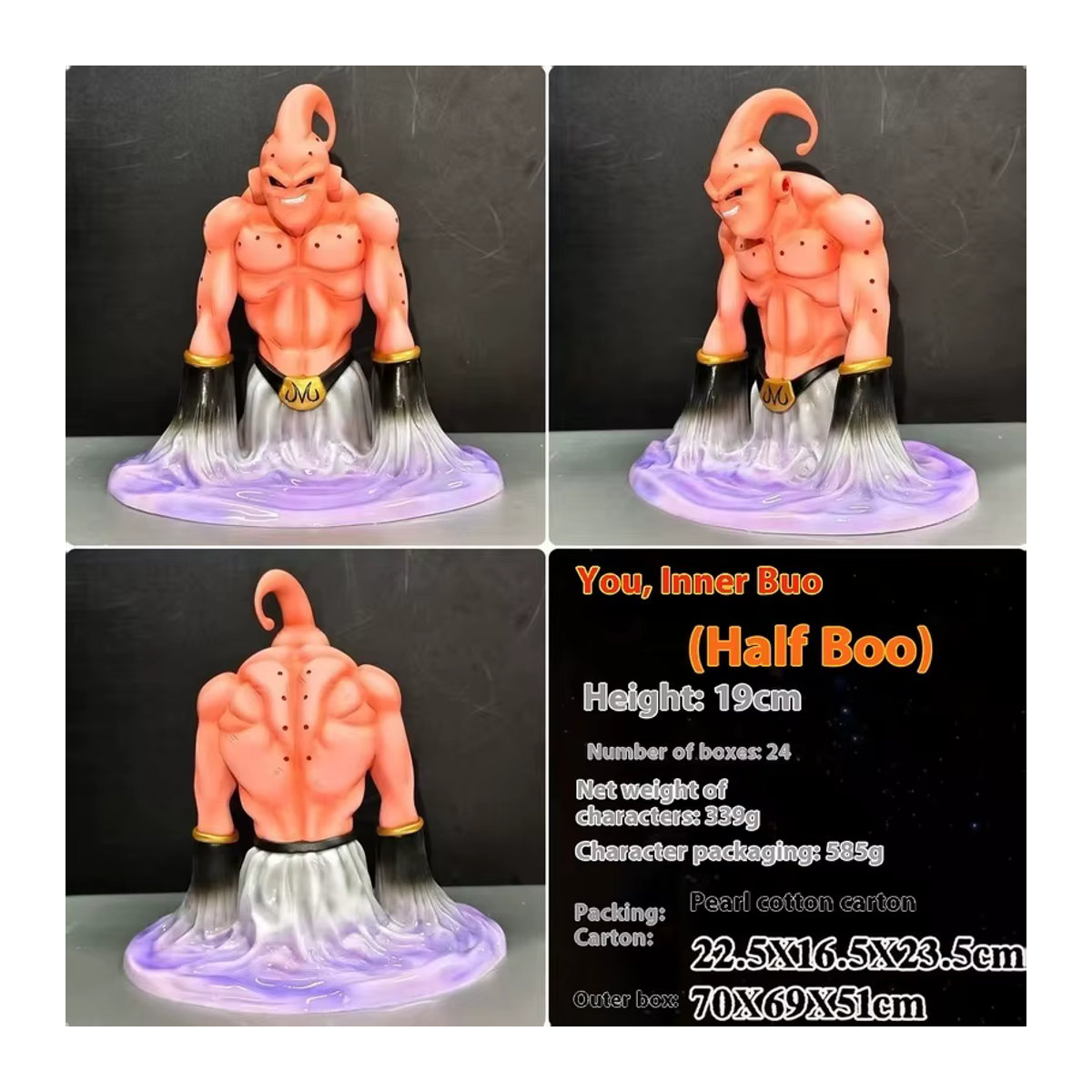 Bandai Dragon Ball Majin Buu Anime Figur als Desktop Ornament und Sammlerstück - Bild 2