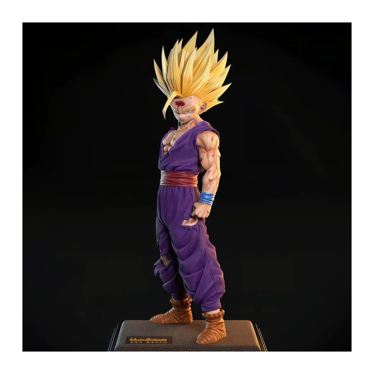 Bandai Dragon Ball Son Gohan Actionfigur Super Saiyajin 2 aus PVC in Gelb - Bild 2
