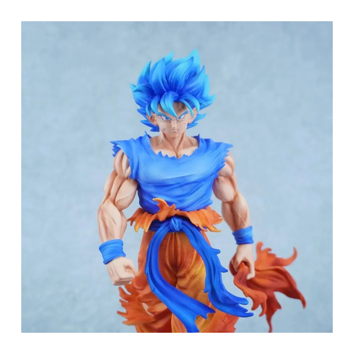 Bandai Dragon Ball Son Goku Figur Super Saiyajin Anime Modell aus PVC in Blau und Multicolor, Höhe: 32 cm - Bild 2