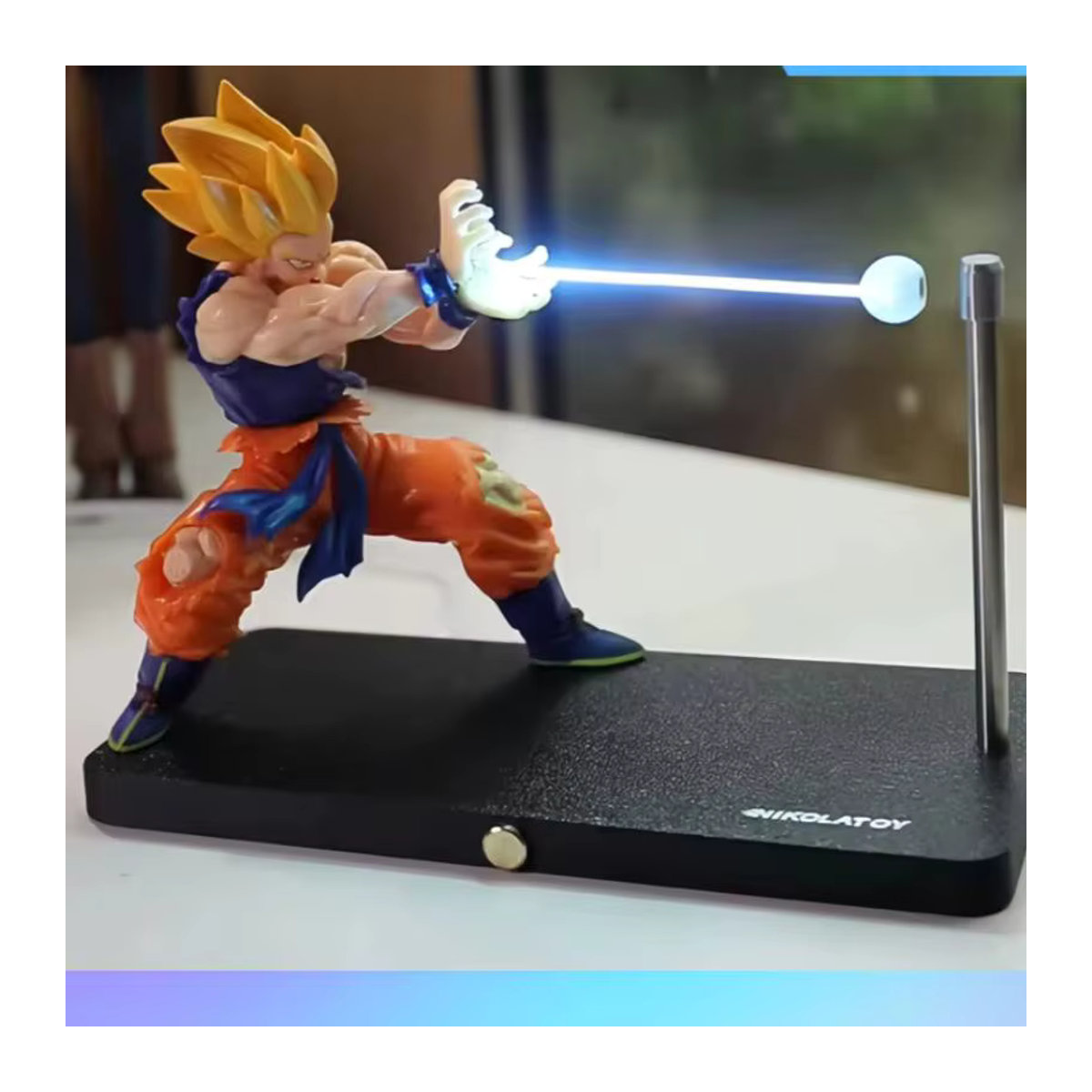 Bandai Dragon Ball Son Goku Nachtlicht Anime Touch Kamehameha Schreibtischdekoration - Bild 3