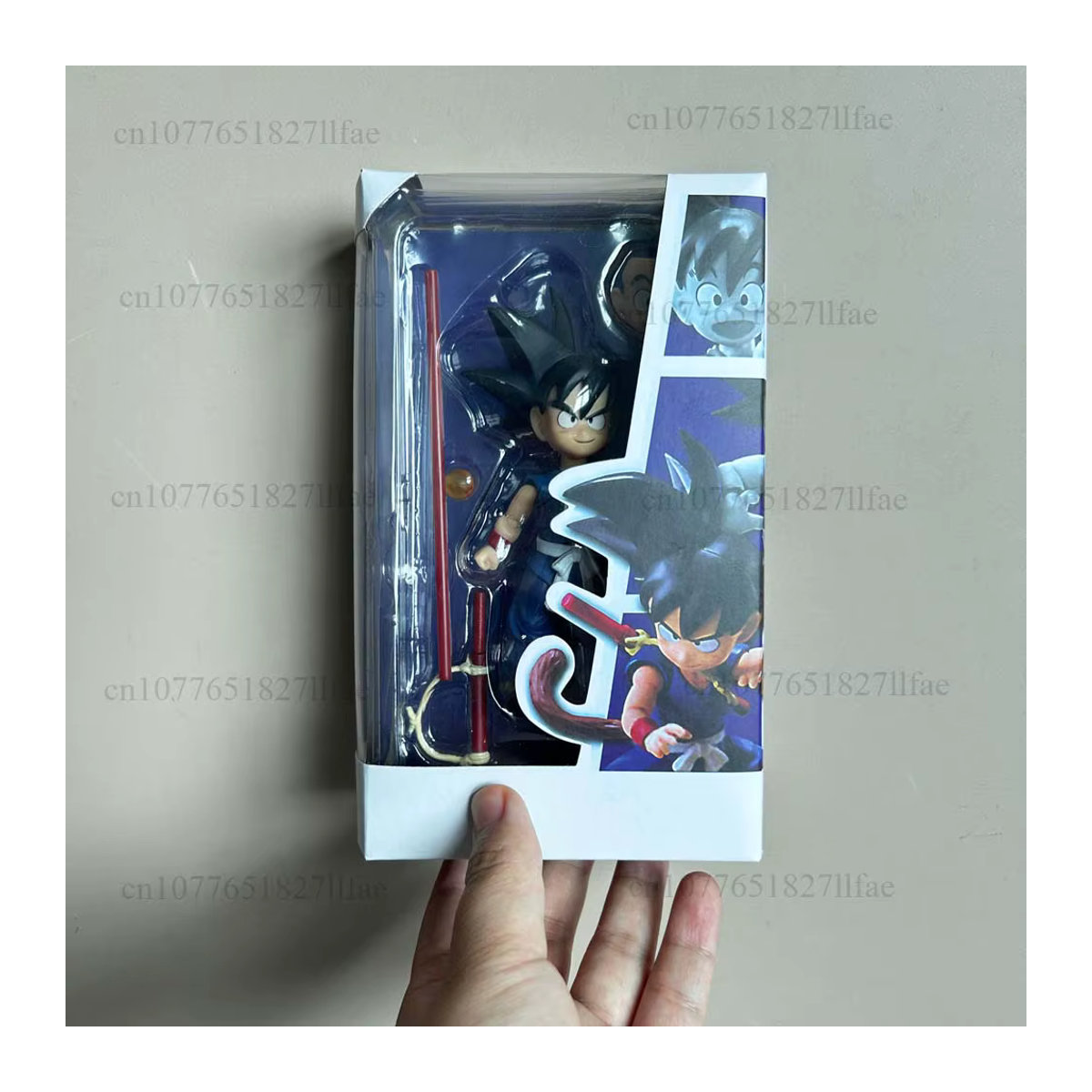 Bandai Dragon Ball Z Goku Action Figure Limited Edition Soul Blue aus PVC mit beweglichen Gelenken - Bild 2
