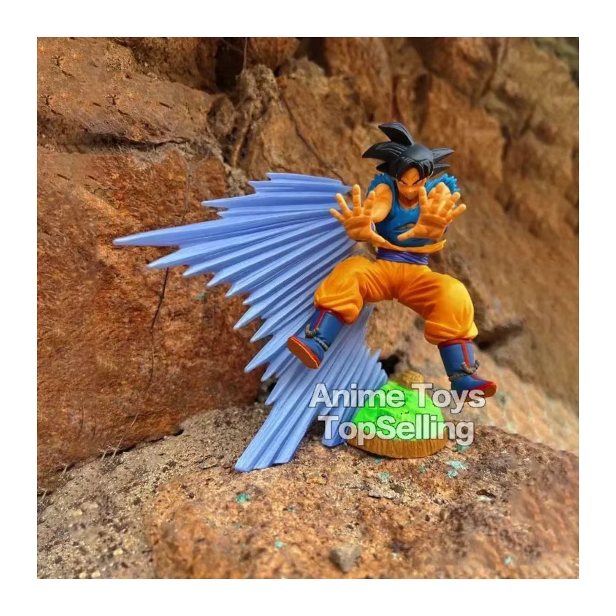 Bandai Dragon Ball Z Super Saiyajin Goku Actionfigur aus PVC, Multicolor, Höhe: 15 cm - Bild 3