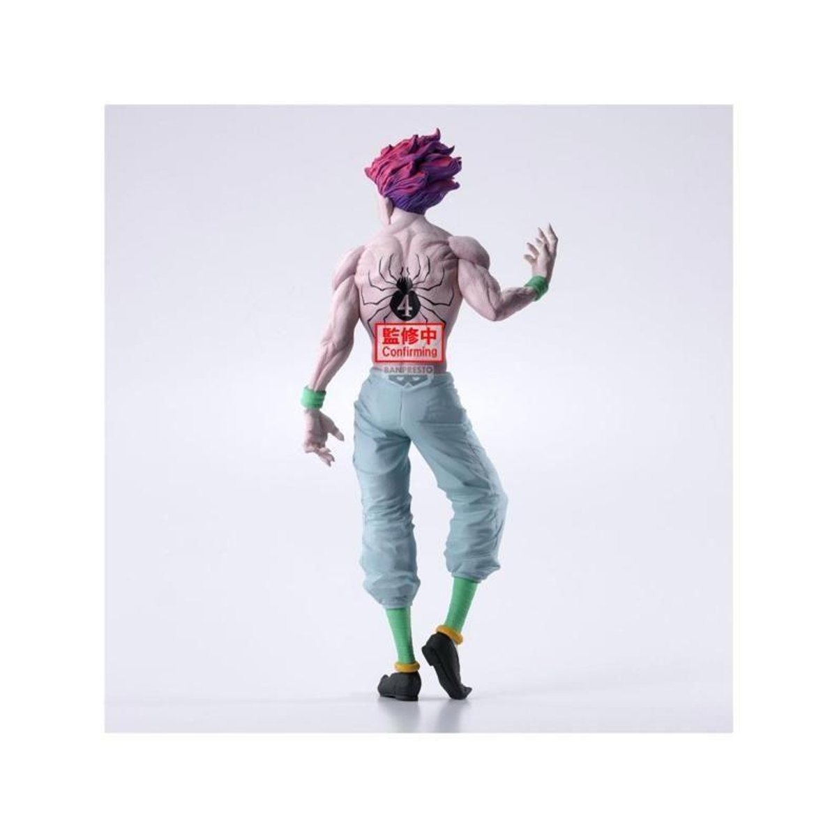 BANDAI Hunter X Hunter Hisoka Anime-Figur in Mehrfarbig und Weiß mit detaillierter Bemalung - Bild 2