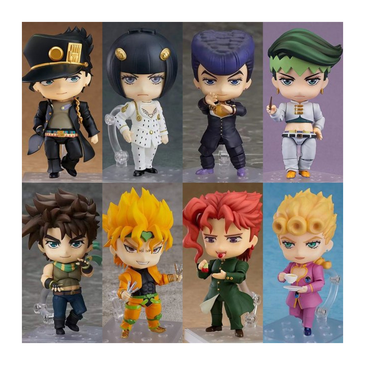 Bandai Jojo Bizarre Adventure Action Figuren Set Multicolor - Bild 1