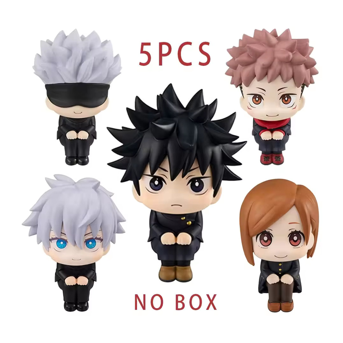 Bandai Jujutsu Kaisen Anime Figuren Satoru Gojo und Suguru Geto PVC Modell Multicolor Schreibtisch Ornament - Bild 2