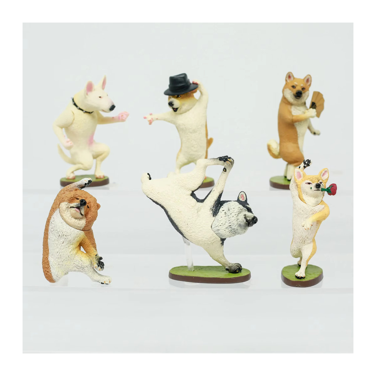 Bandai Kawaii ANIMAL LIFE Dance Dog Blind Box Sammelfigur Multicolor - Bild 2