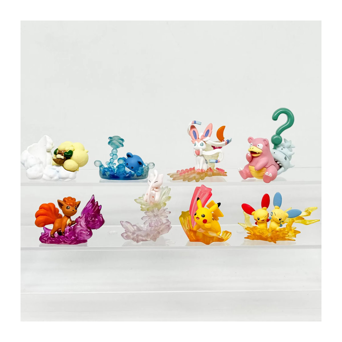 Bandai Kawaii Pokemon Desktop Mystery Blind Box – Sammelbare Anime Figuren wie Pikachu und Eevee, Multicolor - Bild 3