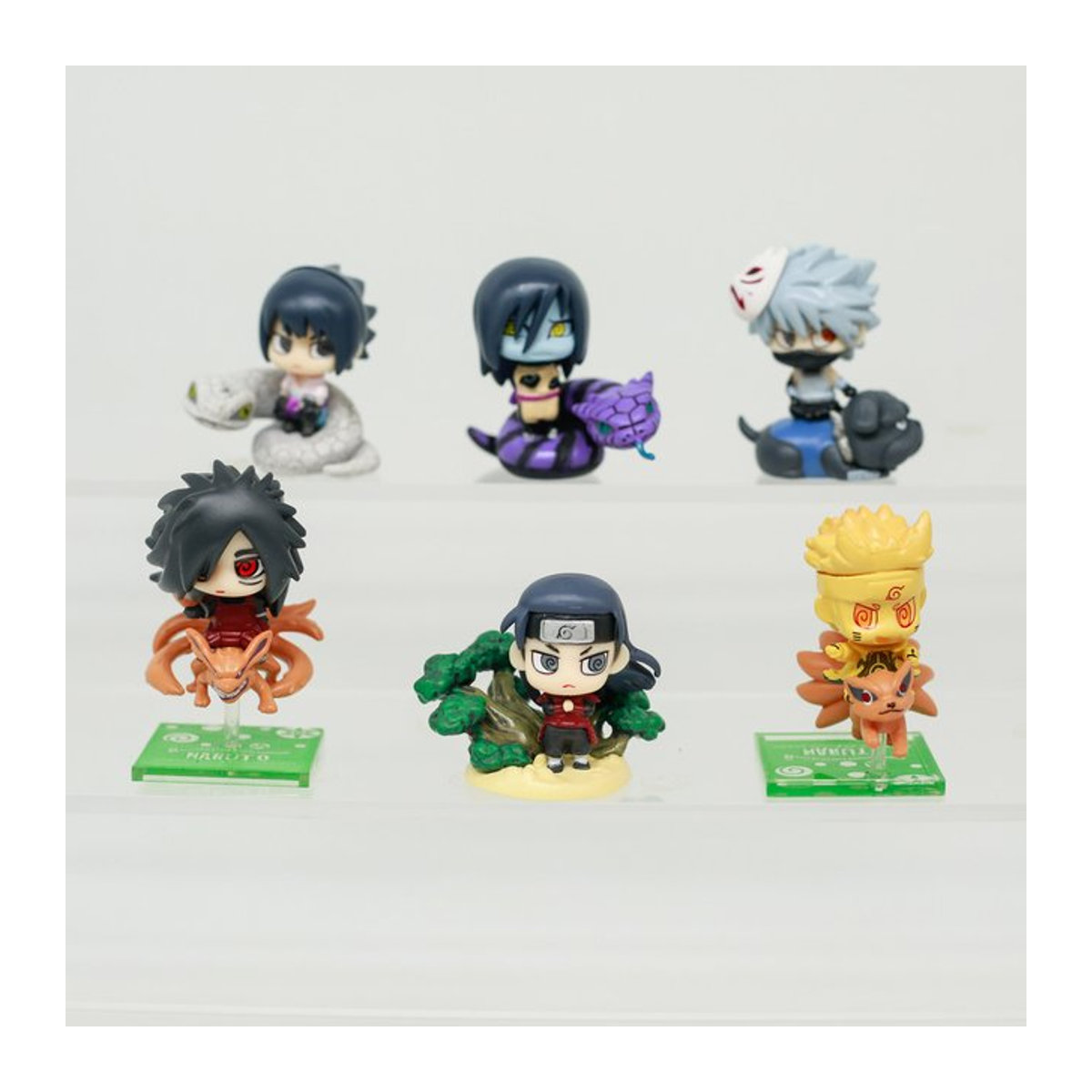 Bandai Naruto Ninkai Taisen Anime Figuren Blind Box mit Uchiha Sasuke, Hatake Kakashi und Orochimaru in Multicolor - Bild 1