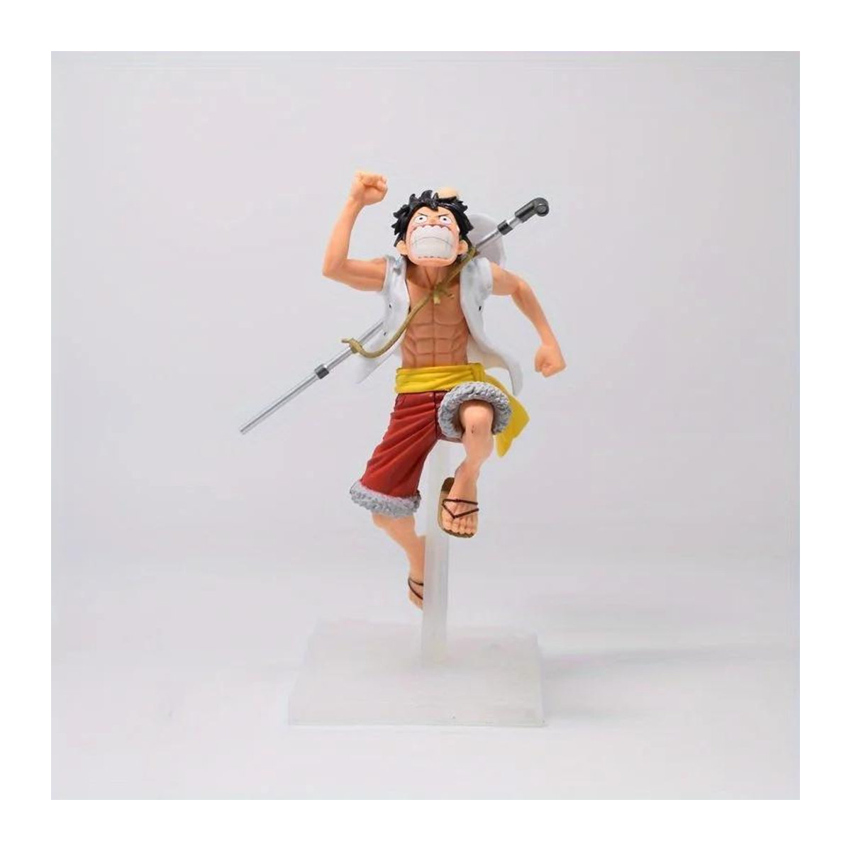 Bandai One Piece Anime-Figur Luffy beim Laufen, Multicolor Modell aus PVC - Bild 1