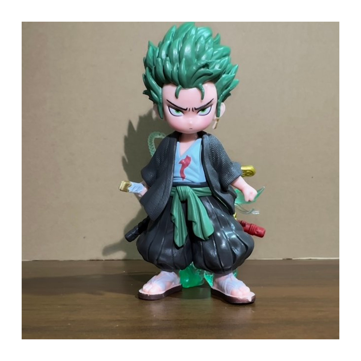 Bandai One Piece Anime Figur Roronoa Zoro aus PVC in Multicolor, Höhe: 15 cm - Bild 1