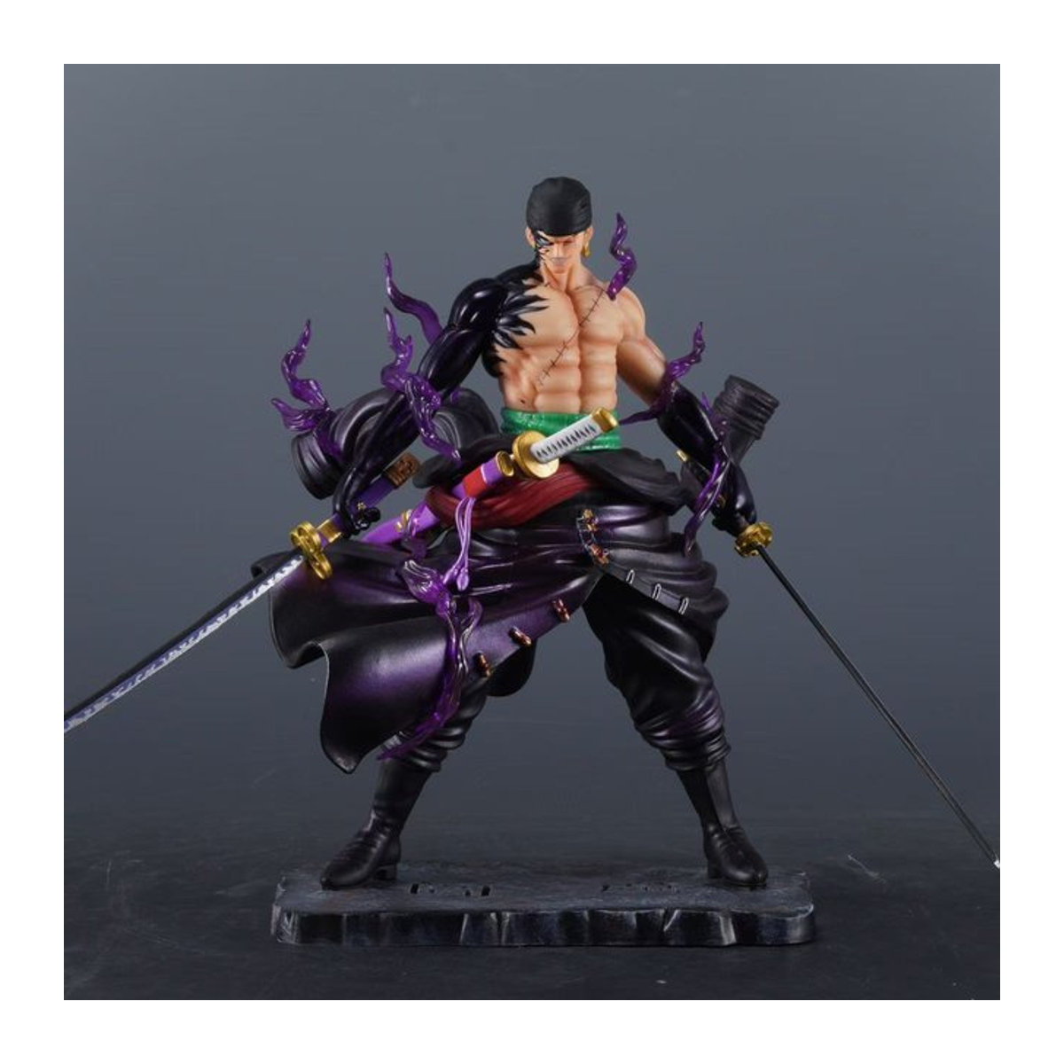 Bandai One Piece Anime Figur Roronoa Zoro aus PVC in Multicolor, Höhe: 23 cm - Bild 1