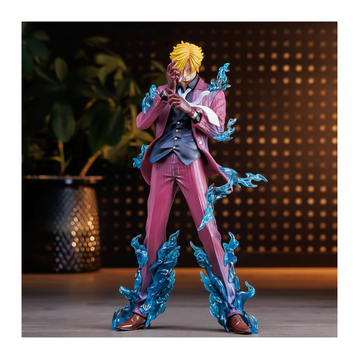 Bandai One Piece Sanji Anime Charakter Statue Modell in Weiß - Bild 2