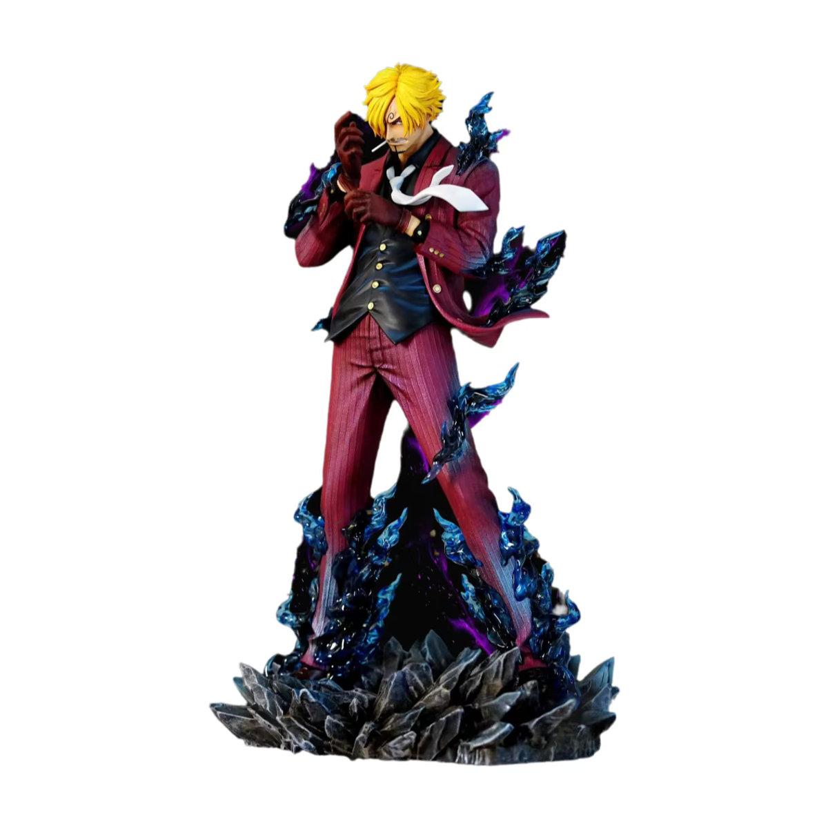 Bandai One Piece Sanji Anime Charakter Statue Modell in Weiß - Bild 3