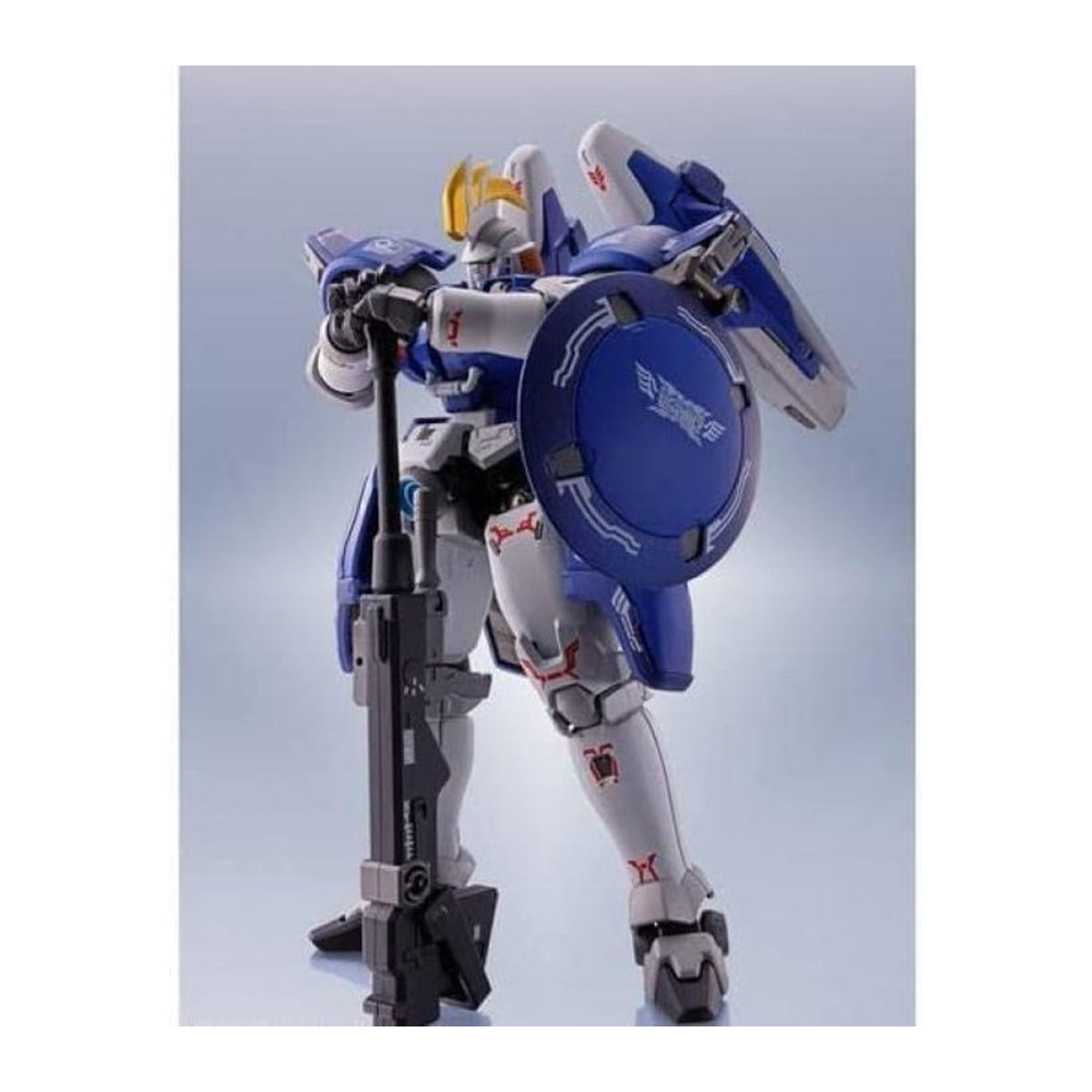 BANDAI SPIRITS Metal Robot Tallgeese II New Mobile Suit Gundam Wing in Blau und Weiß aus Druckguss - Bild 1