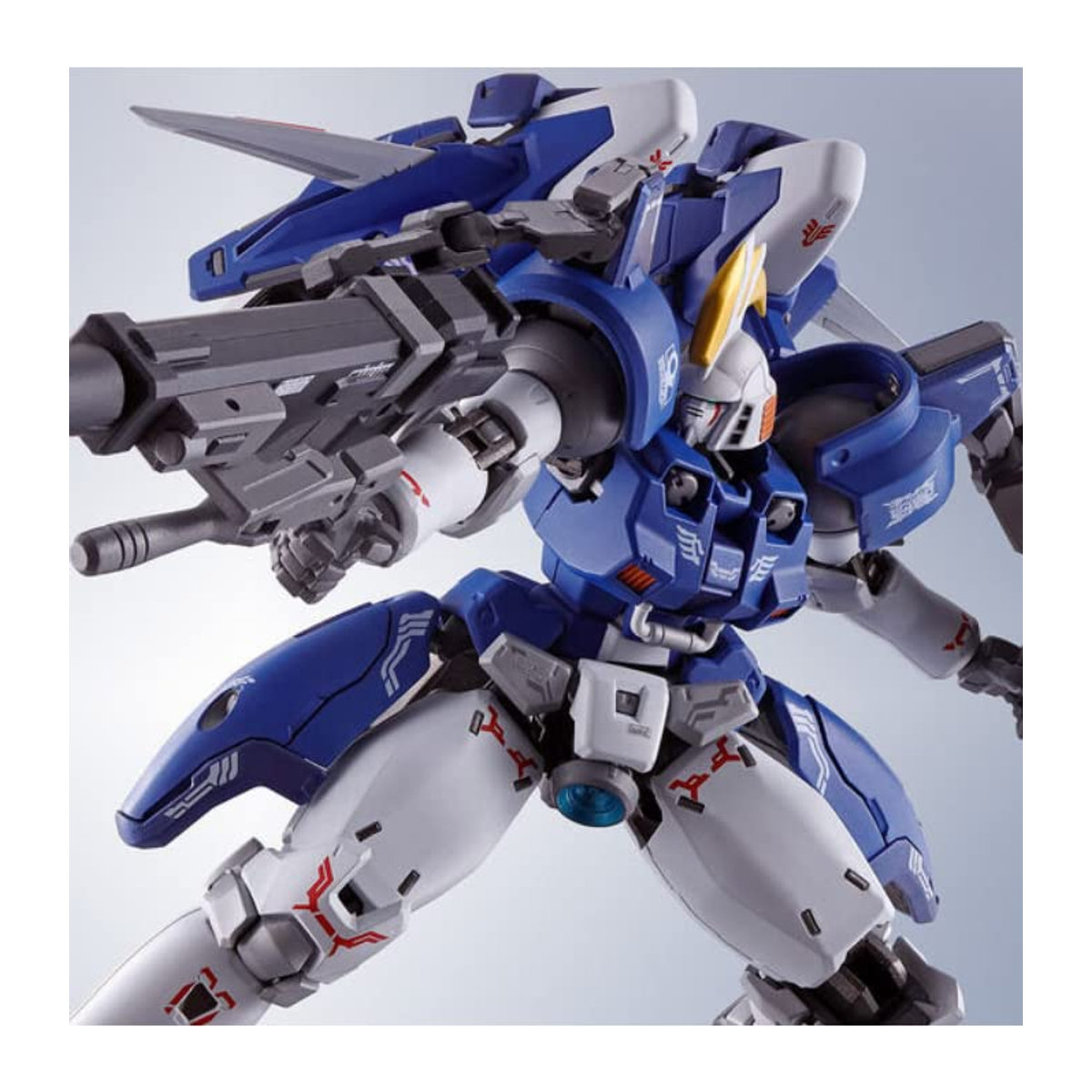 BANDAI SPIRITS Metal Robot Tallgeese II New Mobile Suit Gundam Wing in Blau und Weiß aus Druckguss - Bild 4