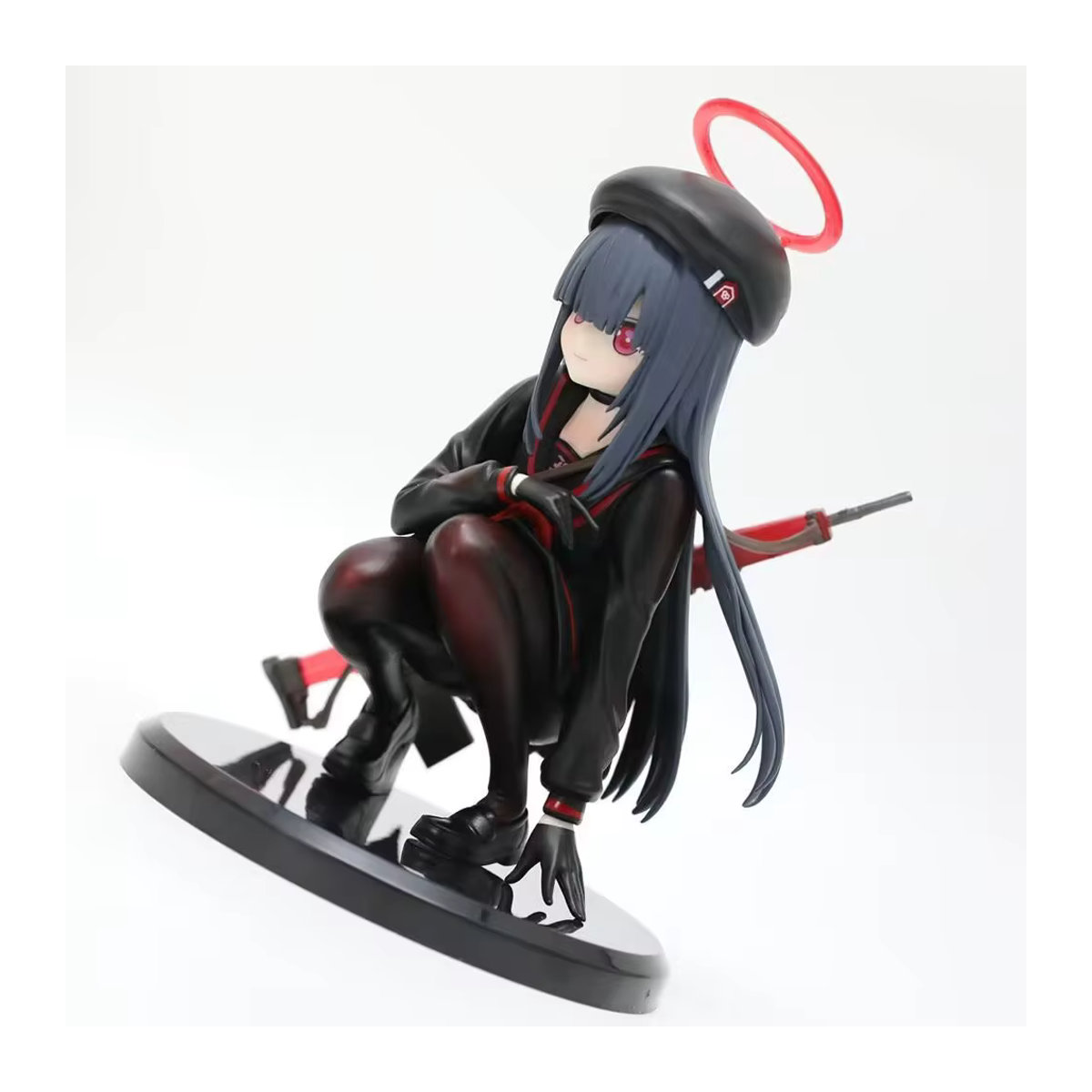 Bandai Zako-Chan Anime-Figur aus PVC in Blau, hockende Pose, Modellhöhe: 15,86 cm - Bild 3