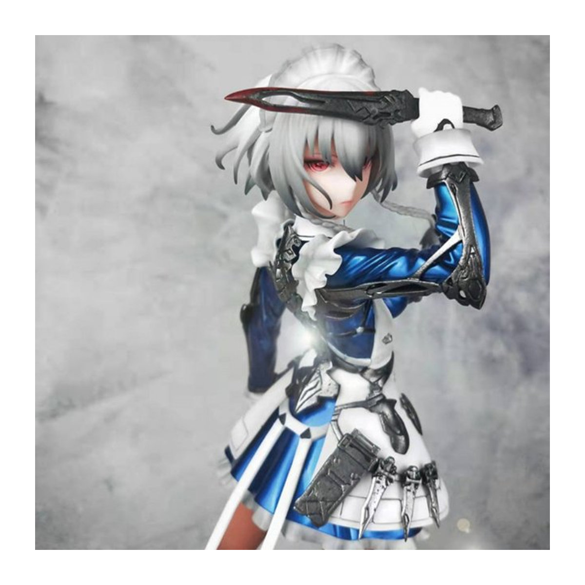 BANGSHE Touhou Project Sakai Resin Figure Model Kit 1/7 Scale unmontiertes und unbemaltes 3D-Druck-Diorama-Miniaturspielzeug in Grau und Mehrfarbig - Bild 1
