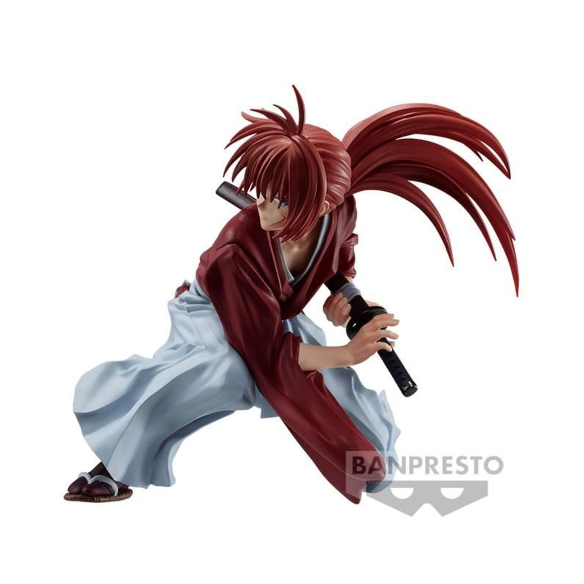 Banpresto Anime Figur Kenshin Himura Vibration Stars in dynamischer Pose, Höhe: 12 cm - Bild 2