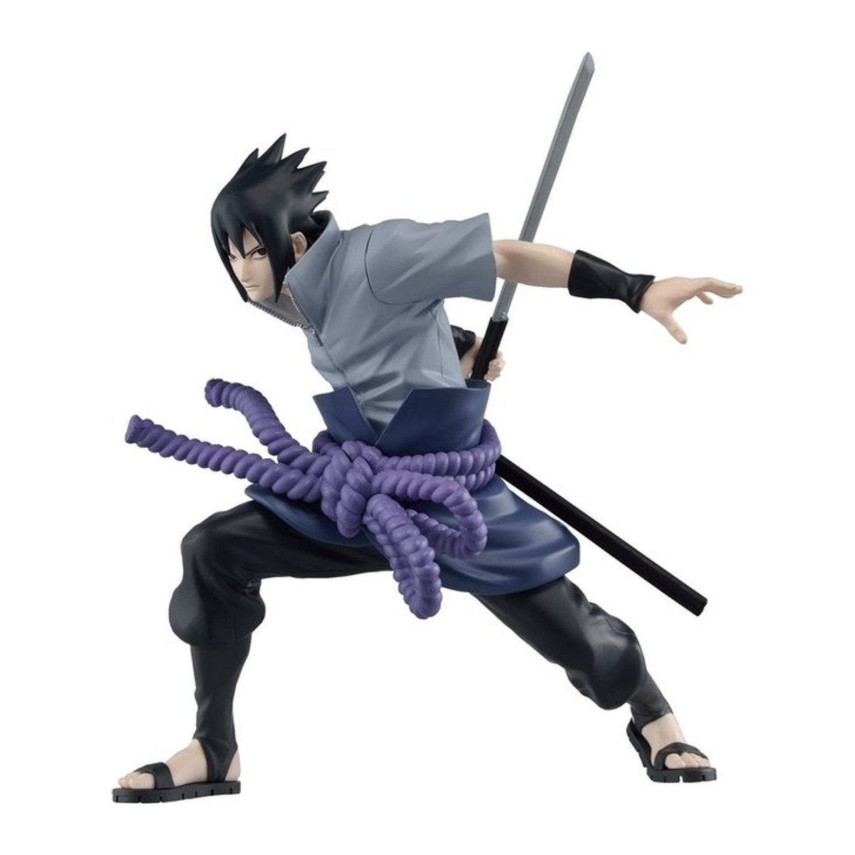 Banpresto Naruto Shippuden Vibration Stars Uchiha Sasuke III Anime-Figur - Bild 1