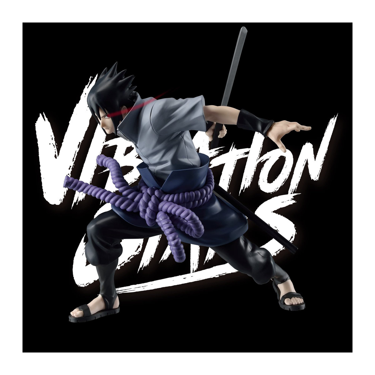 Banpresto Naruto Shippuden Vibration Stars Uchiha Sasuke III Anime-Figur - Bild 3