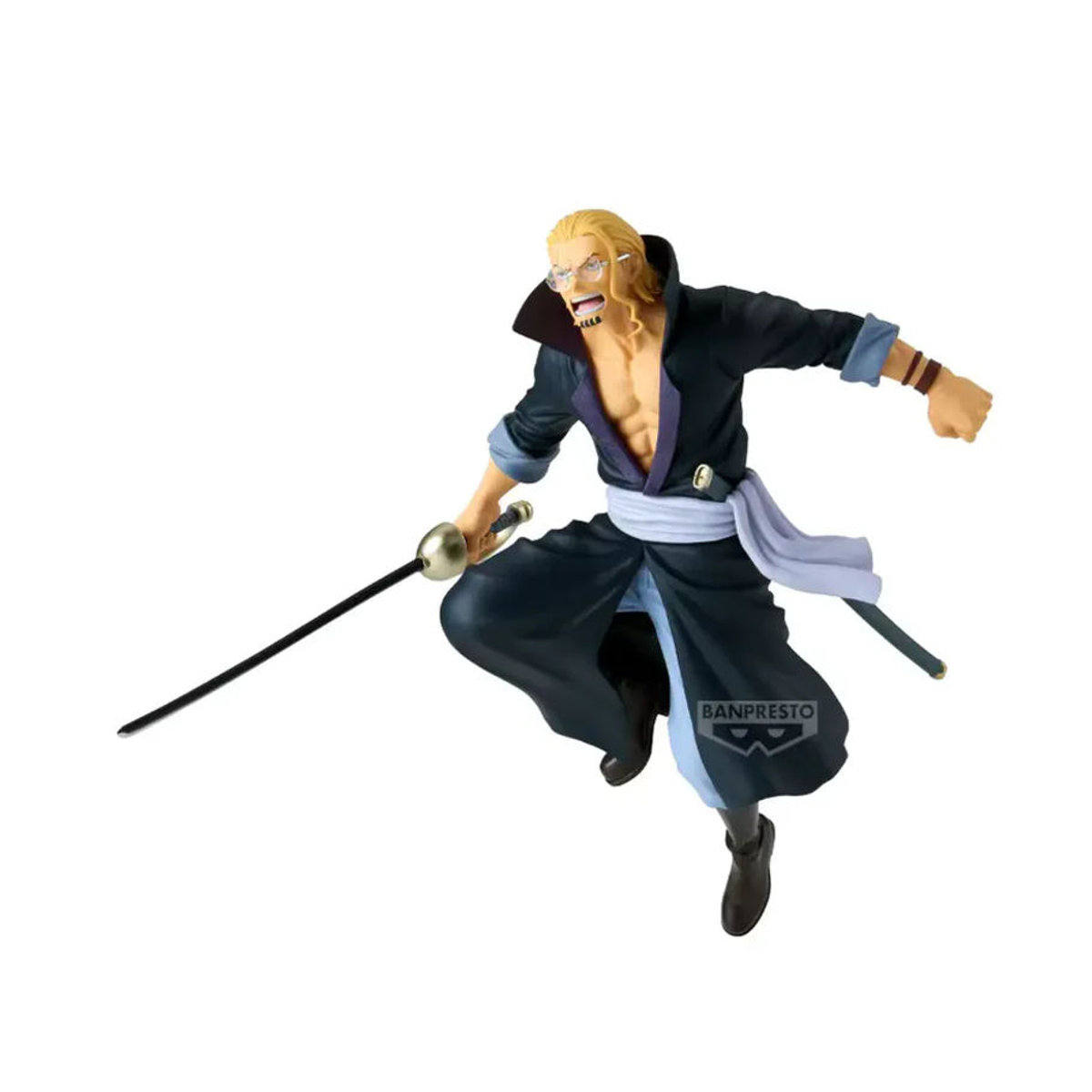 Banpresto One Piece God Valley Anime-Figur Gol.D.Roger Silvers Rayleigh Monkey.D.Garp Sammlermodell mehrfarbig - Bild 2