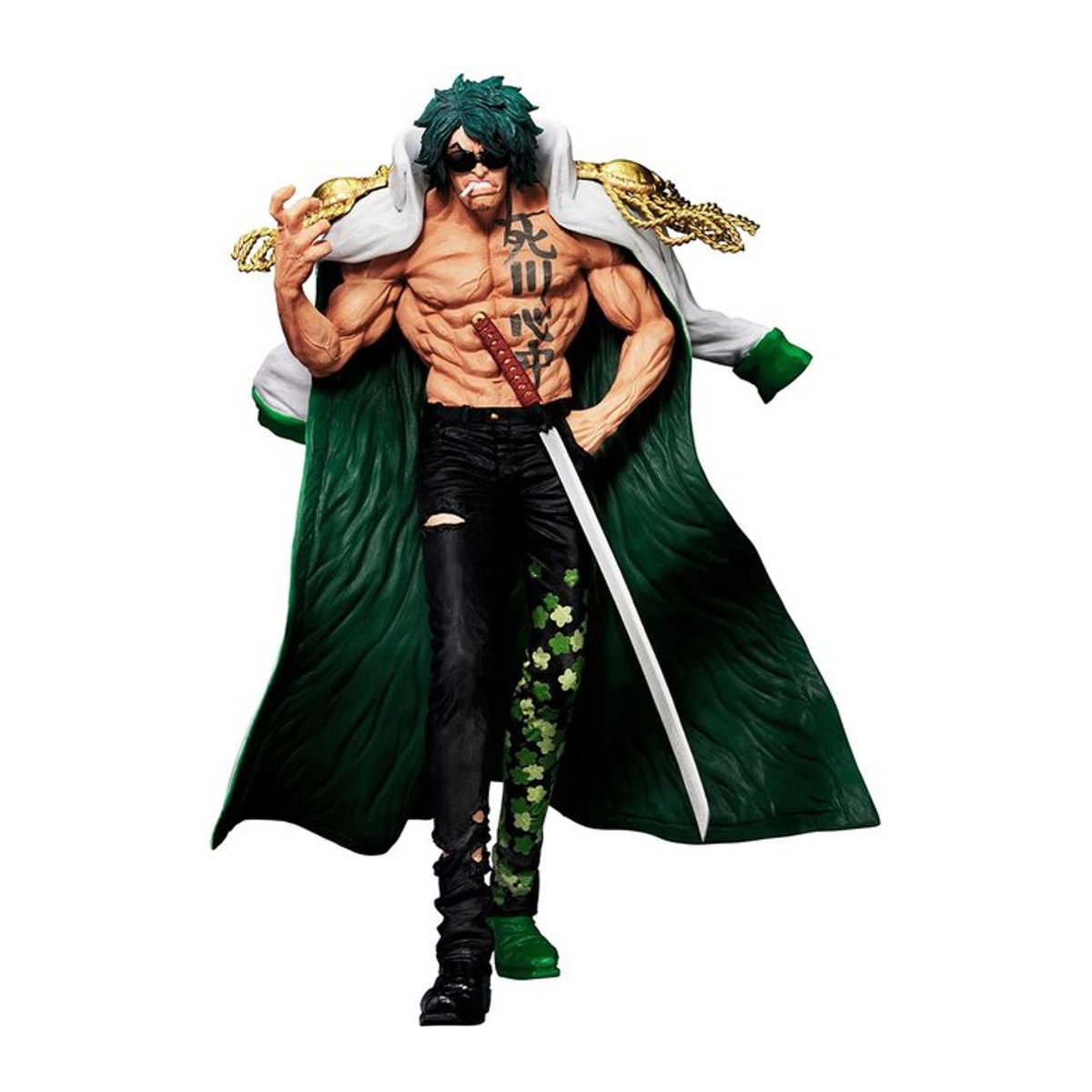 Banpresto One Piece Ichiban Kuji Absolute Justice Aramaki MASTERLISE EXPIECE Anime Figur in Blau - Bild 1