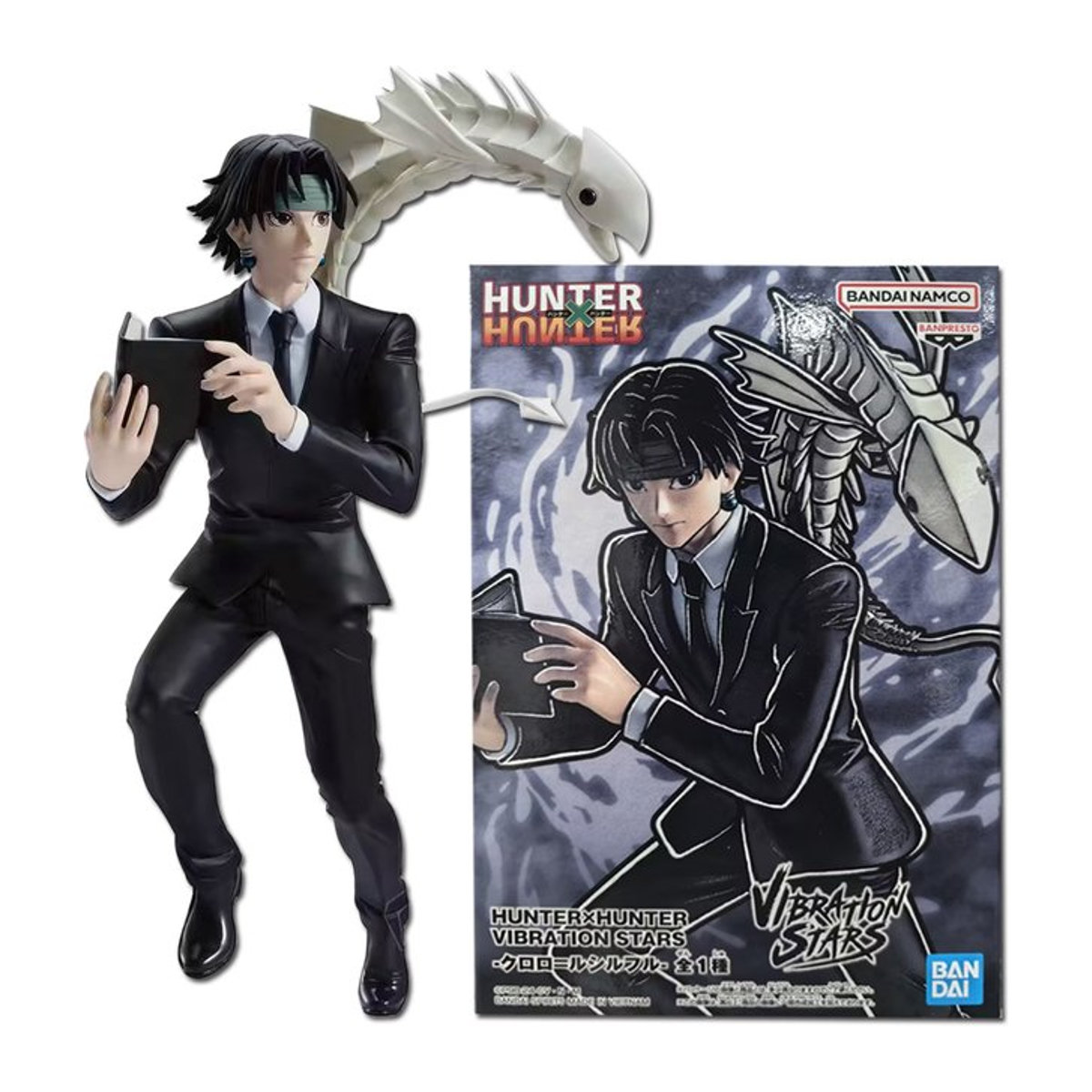 Banpresto Vibration Stars Chrollo Lucilfer Anime Figur aus Kunststoff in Schwarz - Bild 1