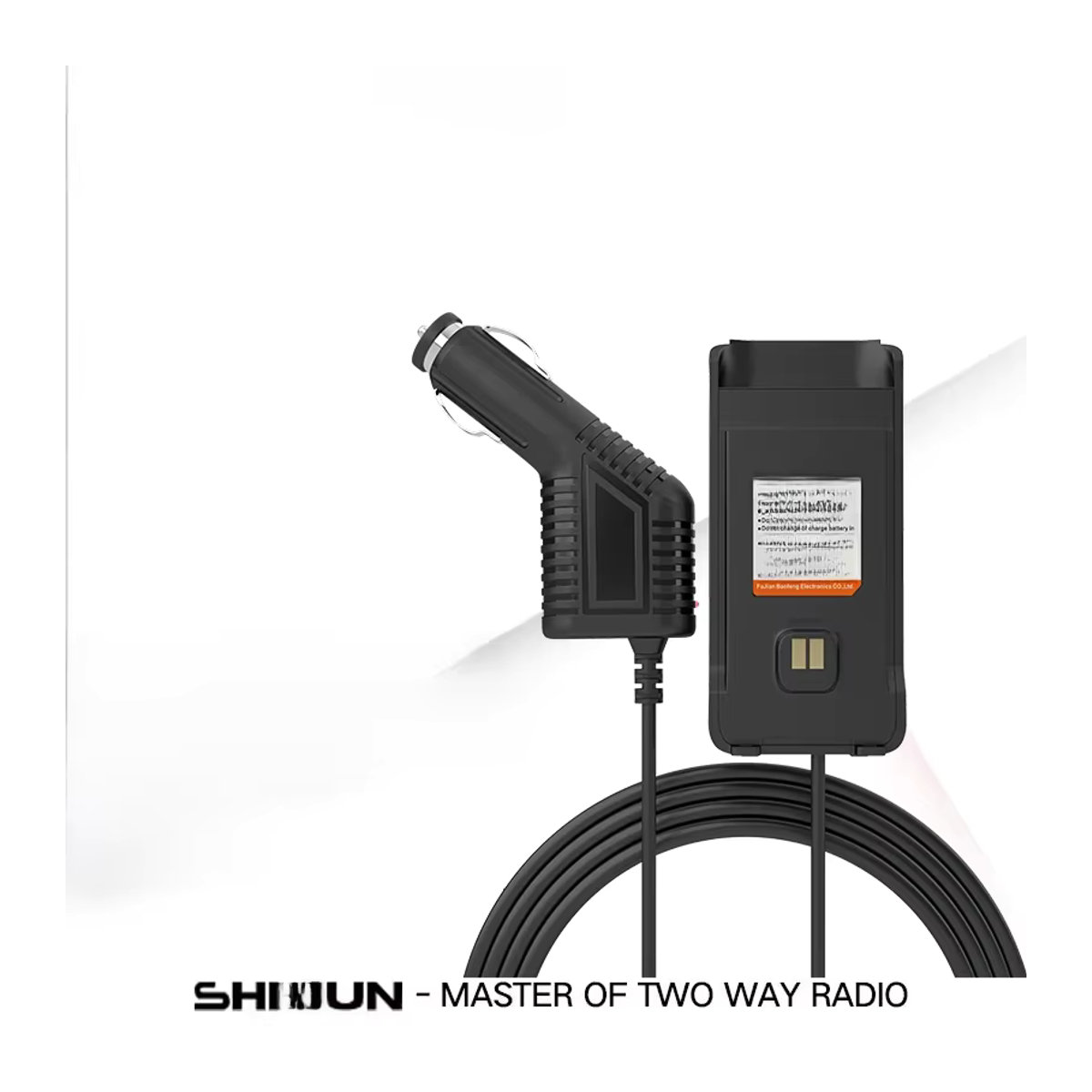Baofeng Batterie Eliminator UV88 Auto Ladegerät 12V für UV-13 Pro V1 V2 RT85 TH-UV888 TP-8Plus GM-30 Funkgeräte in Schwarz - Bild 7